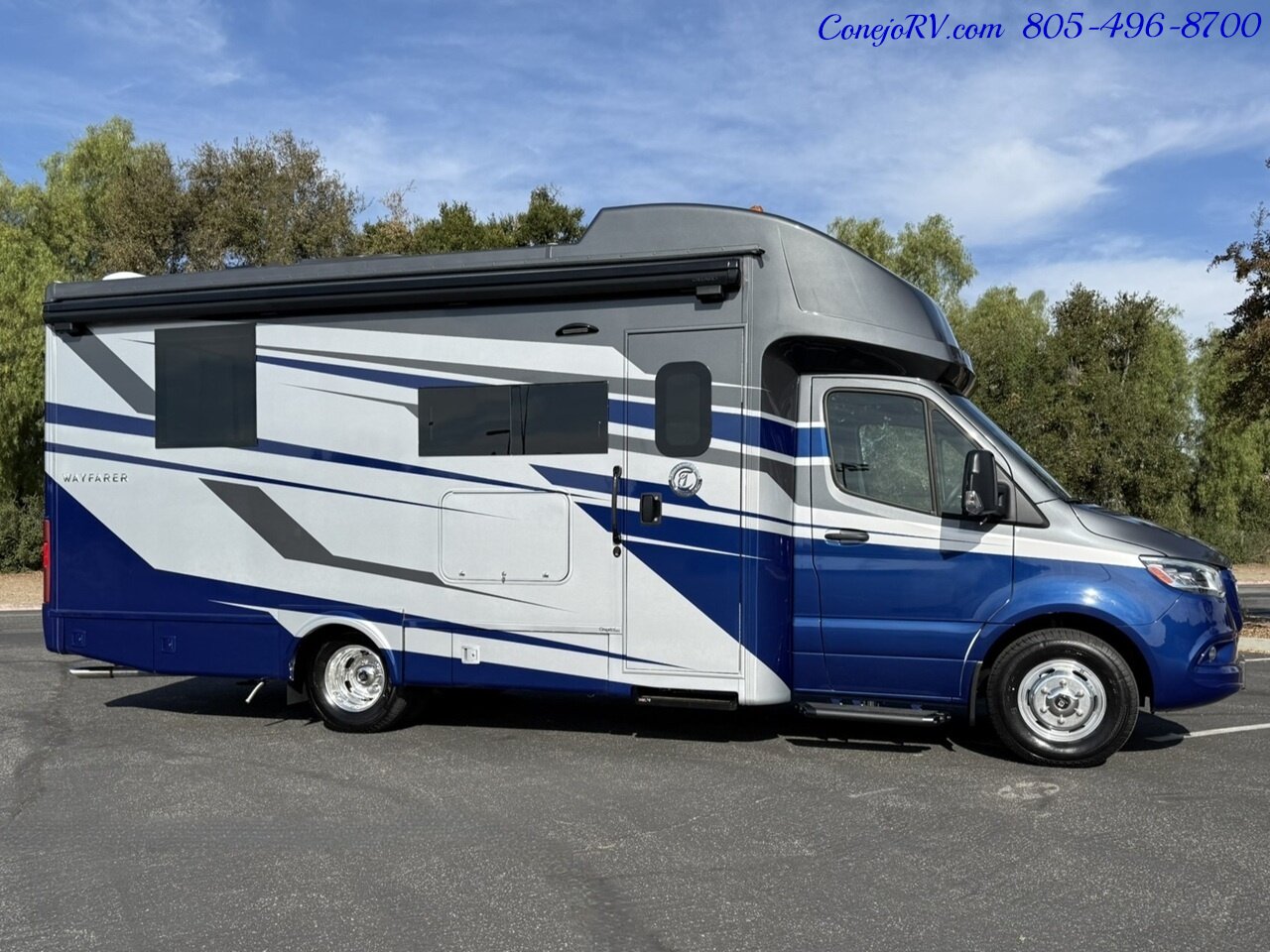 2026 Tiffin Wayfarer 25XPW Full Wall Slide-Out Theater Seats Mercedes Turbo Diesel Full Body Paint - Photo 3 - Thousand Oaks, CA 91360