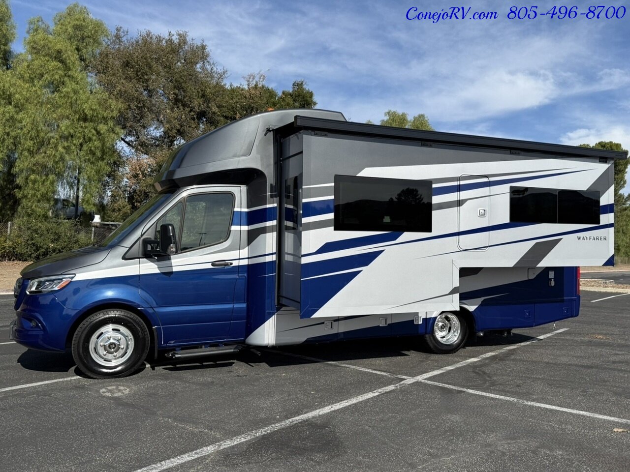 2026 Tiffin Wayfarer 25XPW Full Wall Slide-Out Theater Seats Mercedes Turbo Diesel Full Body Paint - Photo 1 - Thousand Oaks, CA 91360