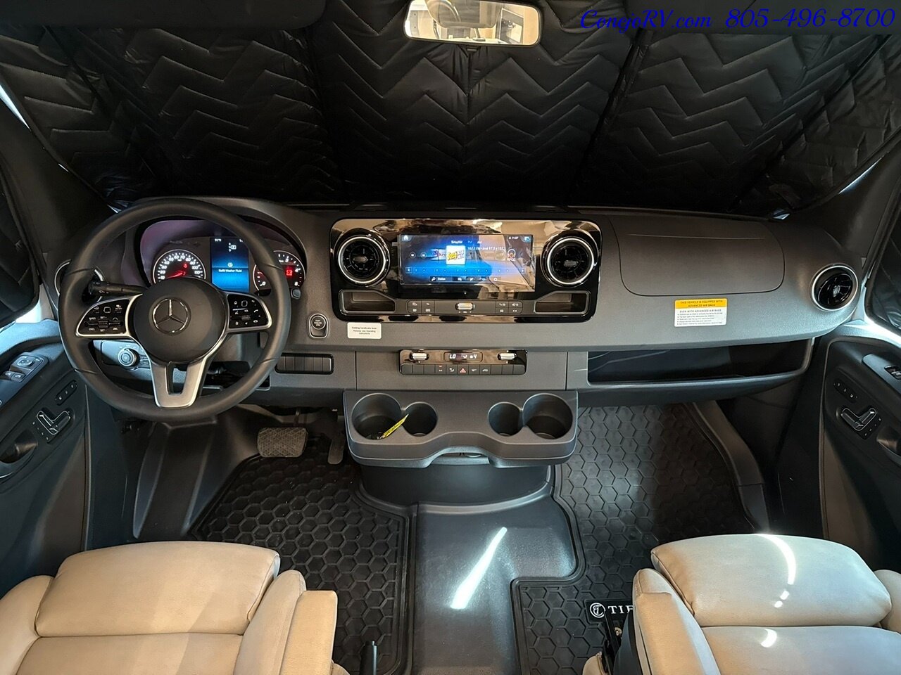 2026 Tiffin Wayfarer 25XPW Full Wall Slide-Out Theater Seats Mercedes Turbo Diesel Full Body Paint - Photo 38 - Thousand Oaks, CA 91360