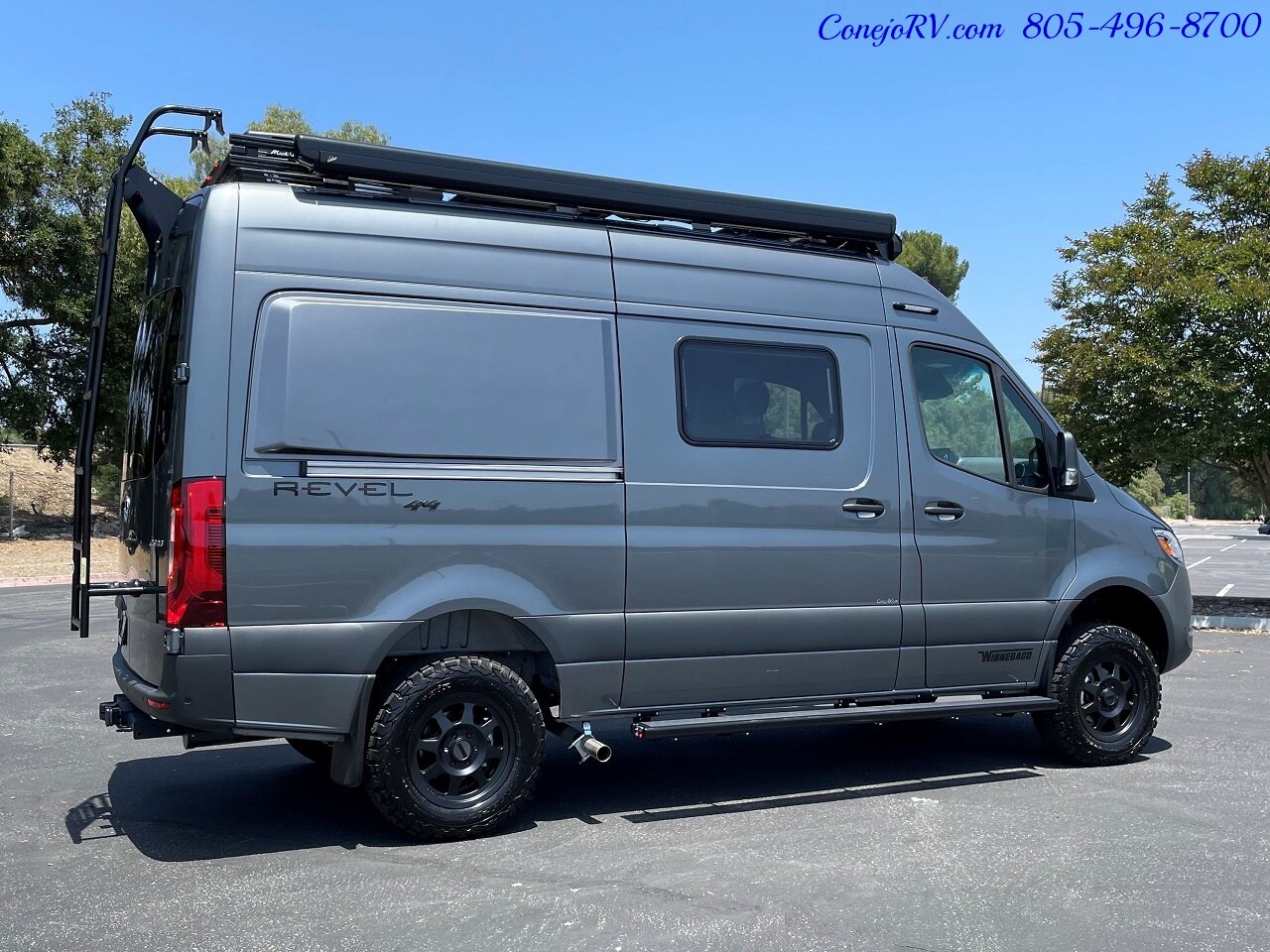 2023 WINNEBAGO Revel 44E 4X4 Sprinter Mercedes Turbo Diesel Lithium Battery   - Photo 4 - Thousand Oaks, CA 91360