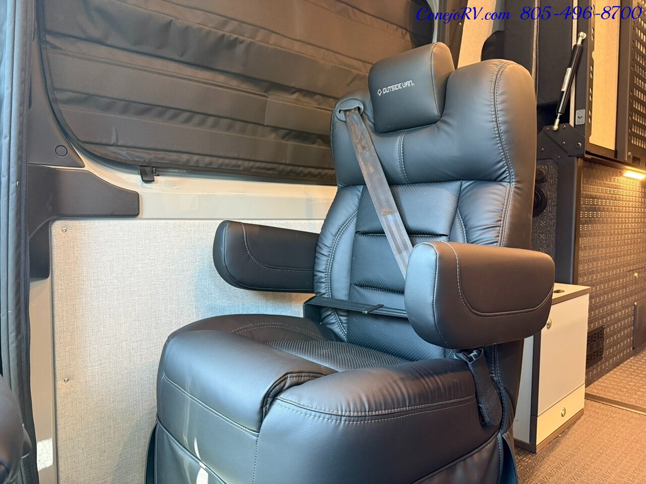 2026 Outside Van Overnight Pop Top Quad Captains Seats 620AH Lithionics  Lithium System Adventure Van - Photo 8 - Thousand Oaks, CA 91360