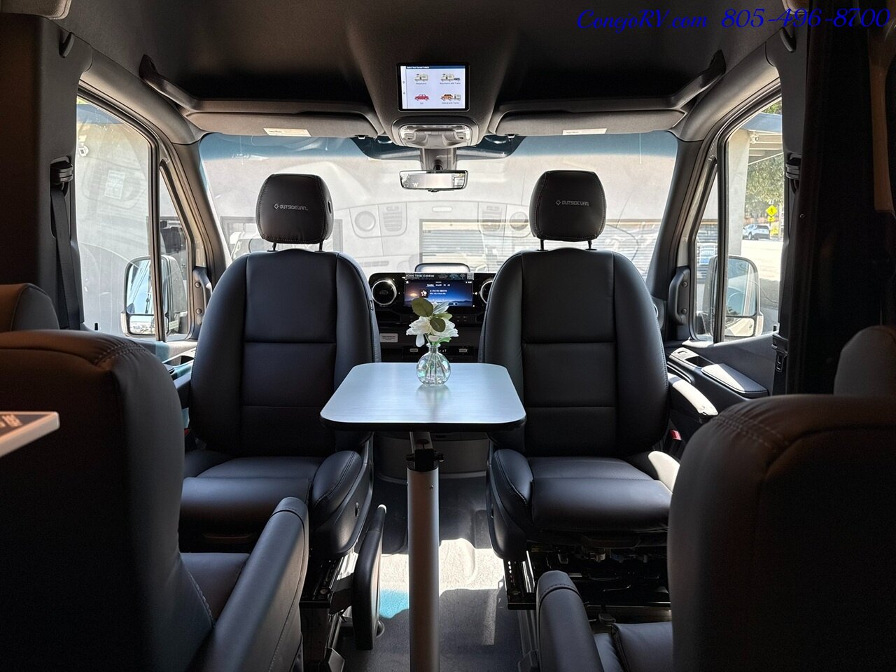 2026 Outside Van Overnight Pop Top Quad Captains Seats 620AH Lithionics  Lithium System Adventure Van - Photo 27 - Thousand Oaks, CA 91360