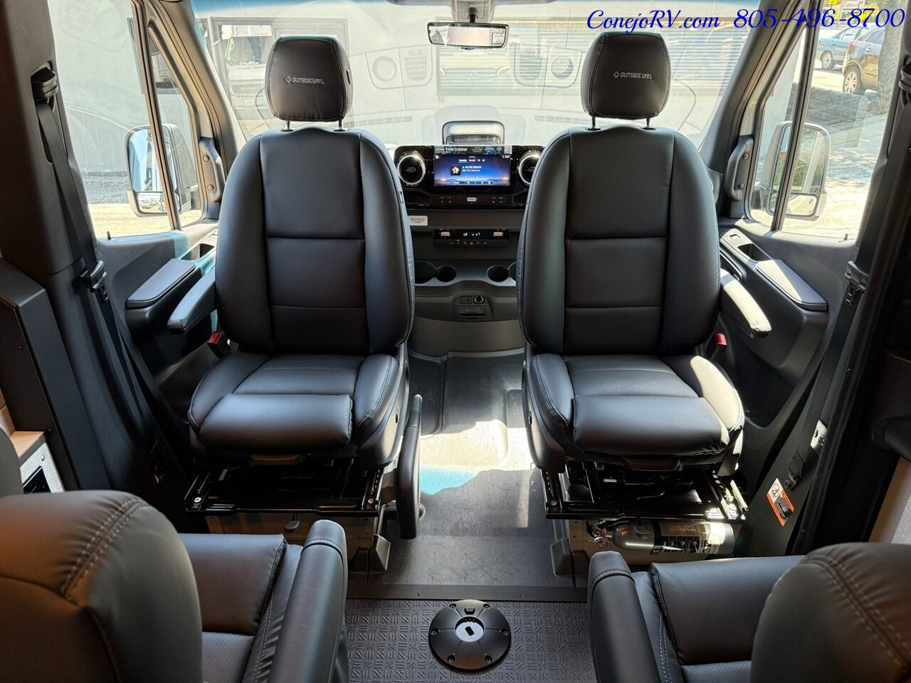 2026 Outside Van Overnight Pop Top Quad Captains Seats 620AH Lithionics  Lithium System Adventure Van - Photo 28 - Thousand Oaks, CA 91360