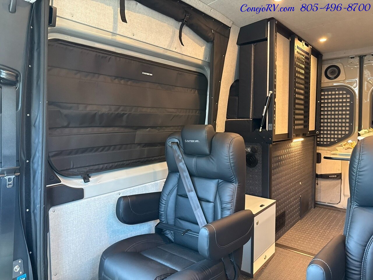2026 Outside Van Overnight Pop Top Quad Captains Seats 620AH Lithionics  Lithium System Adventure Van - Photo 7 - Thousand Oaks, CA 91360