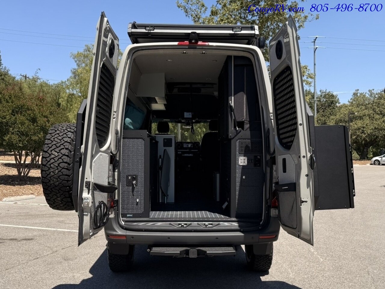 2026 Outside Van Overnight Pop Top Quad Captains Seats 620AH Lithionics  Lithium System Adventure Van - Photo 42 - Thousand Oaks, CA 91360