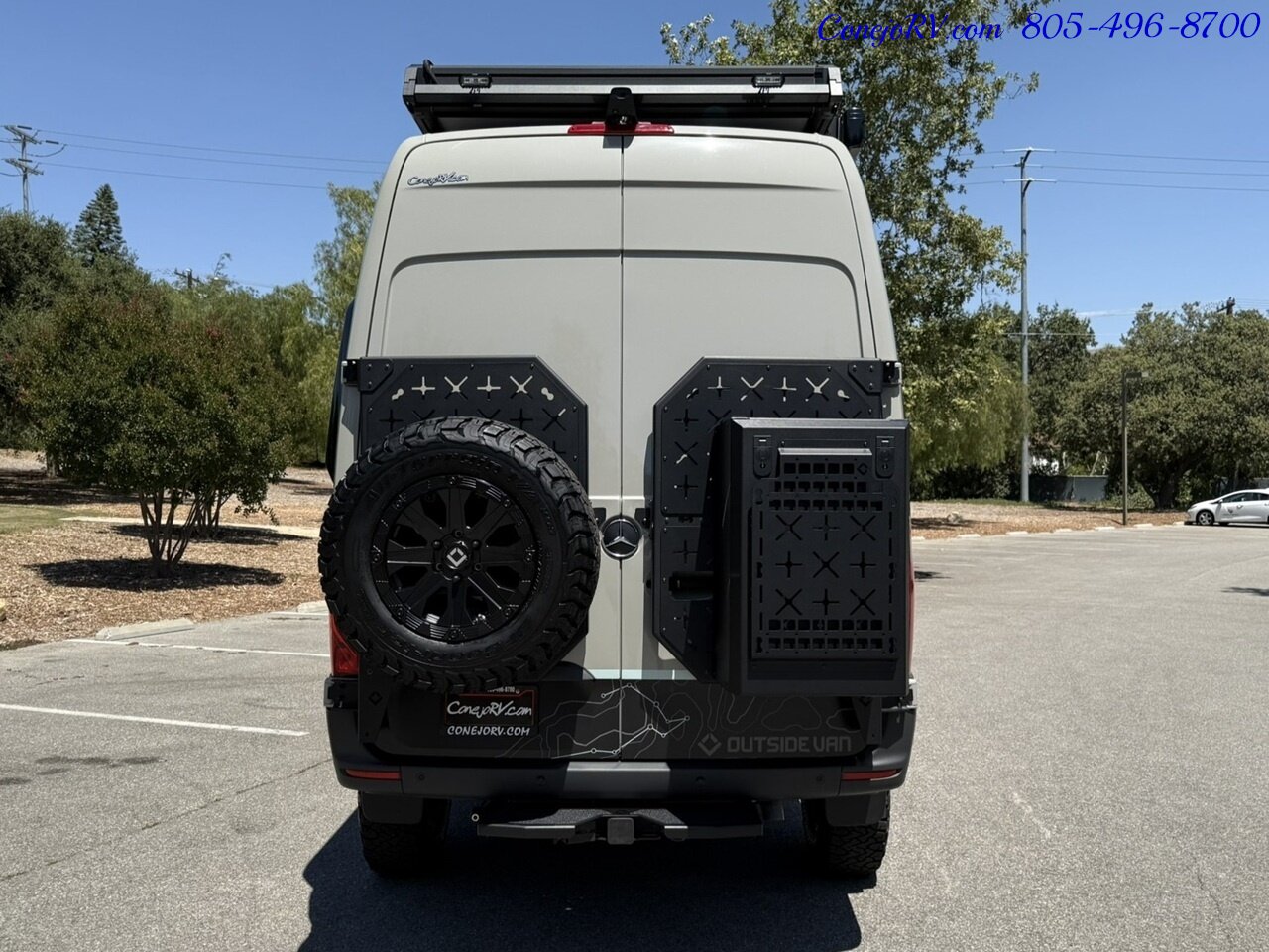 2026 Outside Van Overnight Pop Top Quad Captains Seats 620AH Lithionics  Lithium System Adventure Van - Photo 43 - Thousand Oaks, CA 91360