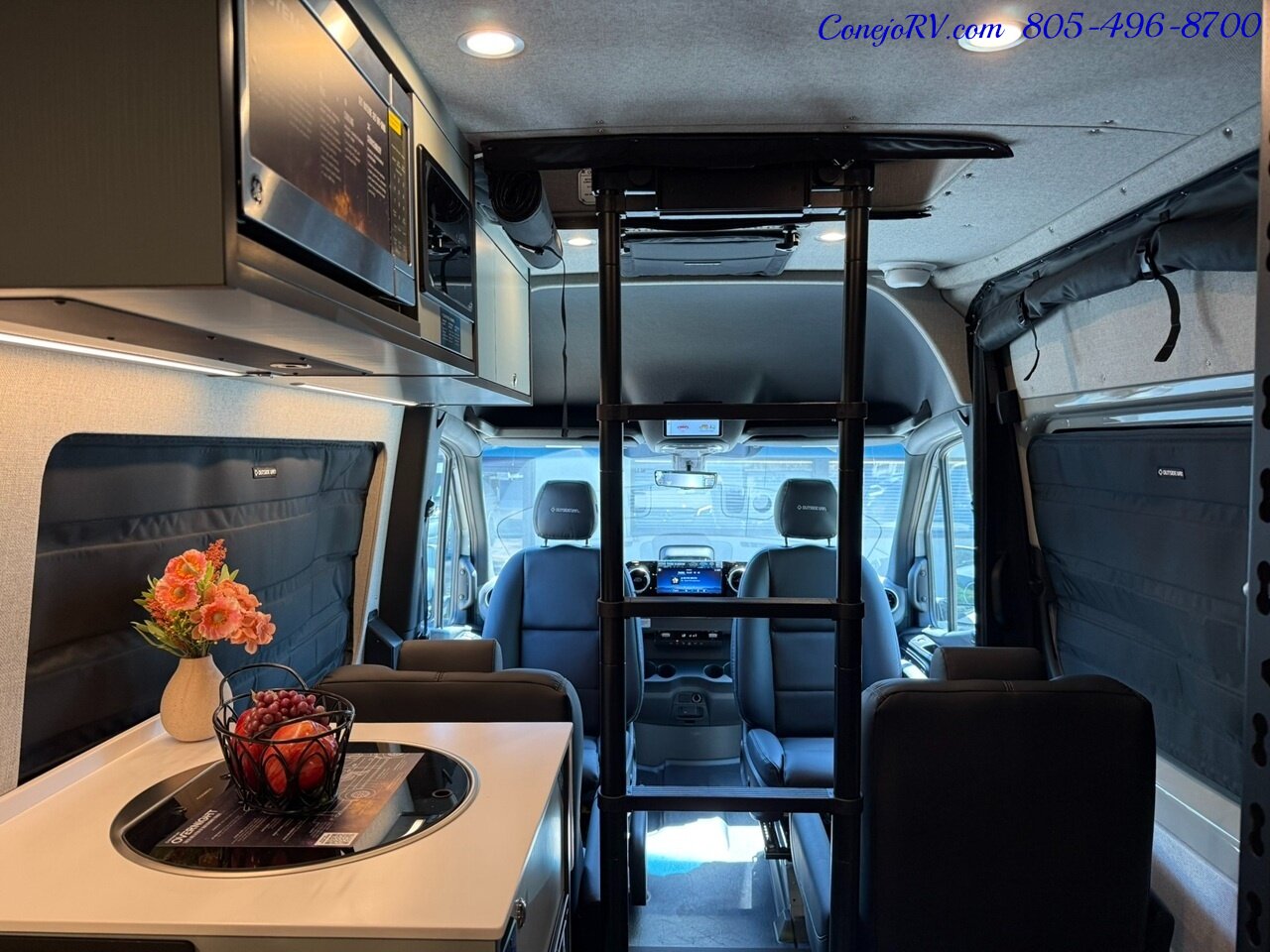 2026 Outside Van Overnight Pop Top Quad Captains Seats 620AH Lithionics  Lithium System Adventure Van - Photo 29 - Thousand Oaks, CA 91360