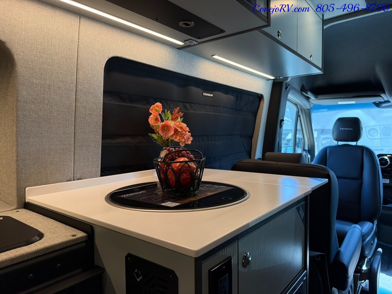 2026 Outside Van Overnight Pop Top Quad Captains Seats 620AH Lithionics  Lithium System Adventure Van - Photo 13 - Thousand Oaks, CA 91360