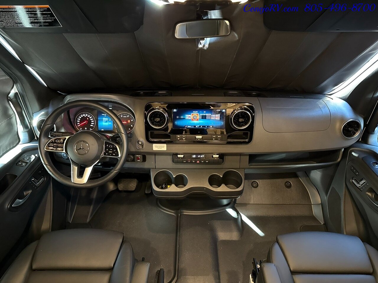 2024 Winnebago Vita 24P Full Wall Slide-Out Theater Seats Mercedes Turbo Diesel 6K Miles - Photo 32 - Thousand Oaks, CA 91360