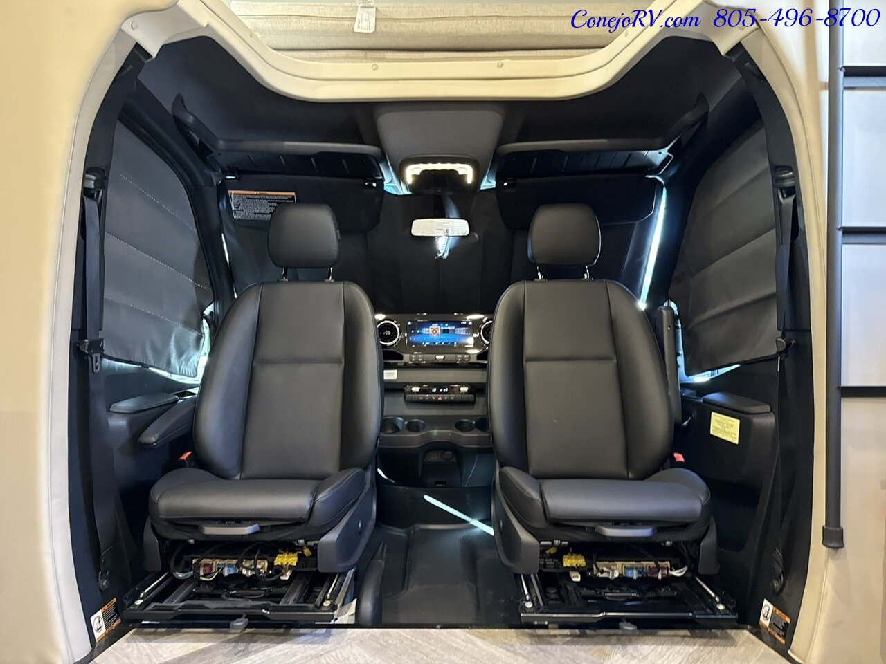 2024 Winnebago Vita 24P Full Wall Slide-Out Theater Seats Mercedes Turbo Diesel 6K Miles - Photo 31 - Thousand Oaks, CA 91360