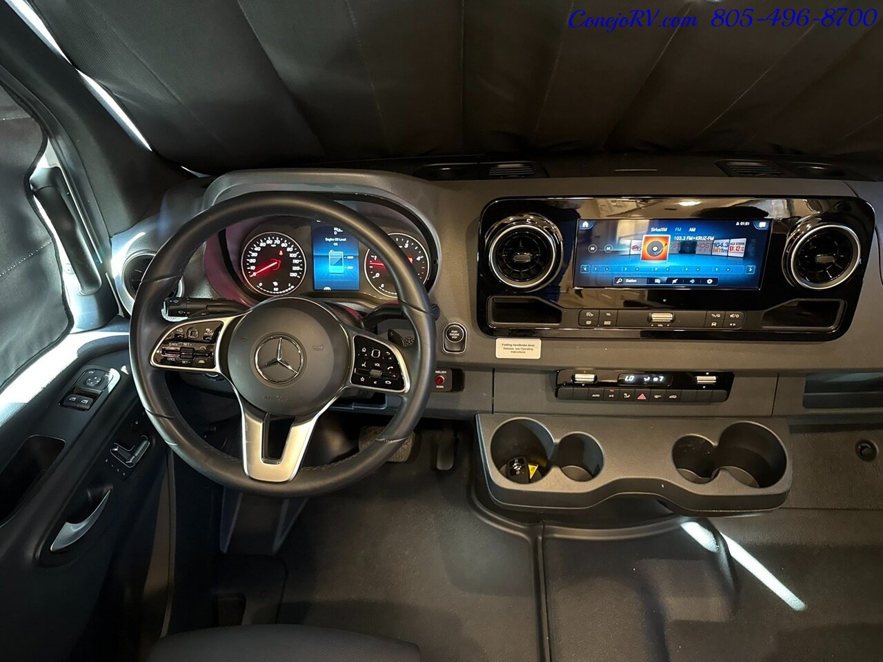 2024 Winnebago Vita 24P Full Wall Slide-Out Theater Seats Mercedes Turbo Diesel 6K Miles - Photo 33 - Thousand Oaks, CA 91360