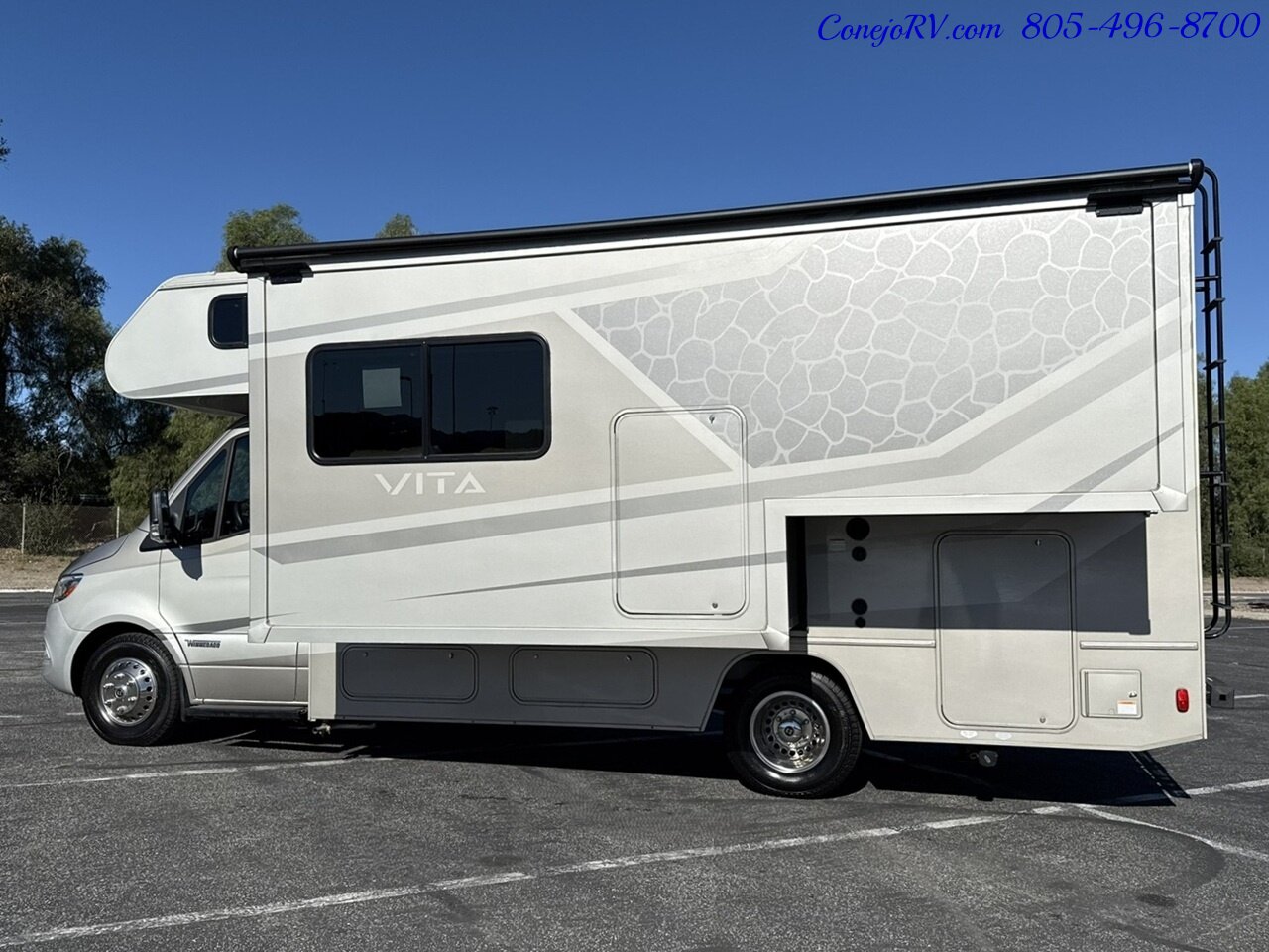 2024 Winnebago Vita 24P Full Wall Slide-Out Theater Seats Mercedes Turbo Diesel 6K Miles - Photo 2 - Thousand Oaks, CA 91360