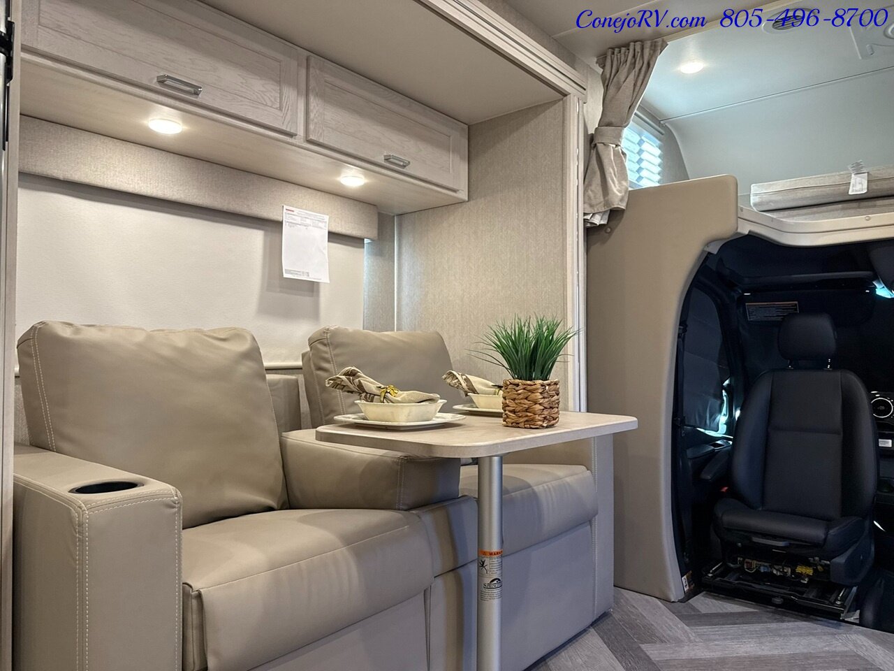 2024 Winnebago Vita 24P Full Wall Slide-Out Theater Seats Mercedes Turbo Diesel 6K Miles - Photo 10 - Thousand Oaks, CA 91360