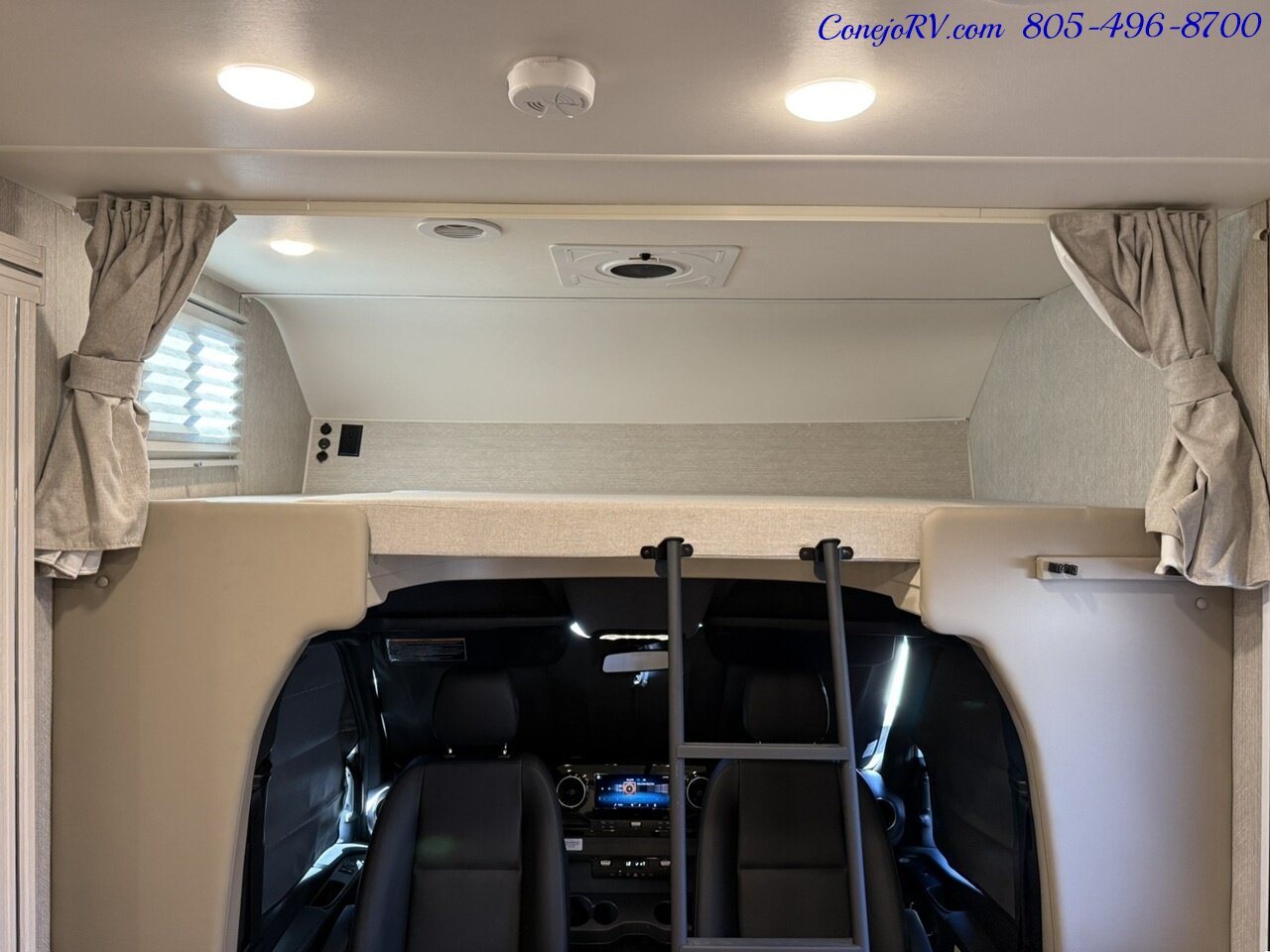 2024 Winnebago Vita 24P Full Wall Slide-Out Theater Seats Mercedes Turbo Diesel 6K Miles - Photo 28 - Thousand Oaks, CA 91360