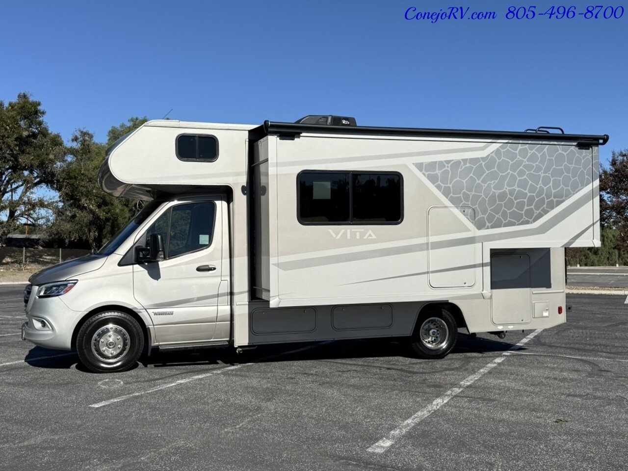 2024 Winnebago Vita 24P Full Wall Slide-Out Theater Seats Mercedes Turbo Diesel 6K Miles - Photo 1 - Thousand Oaks, CA 91360