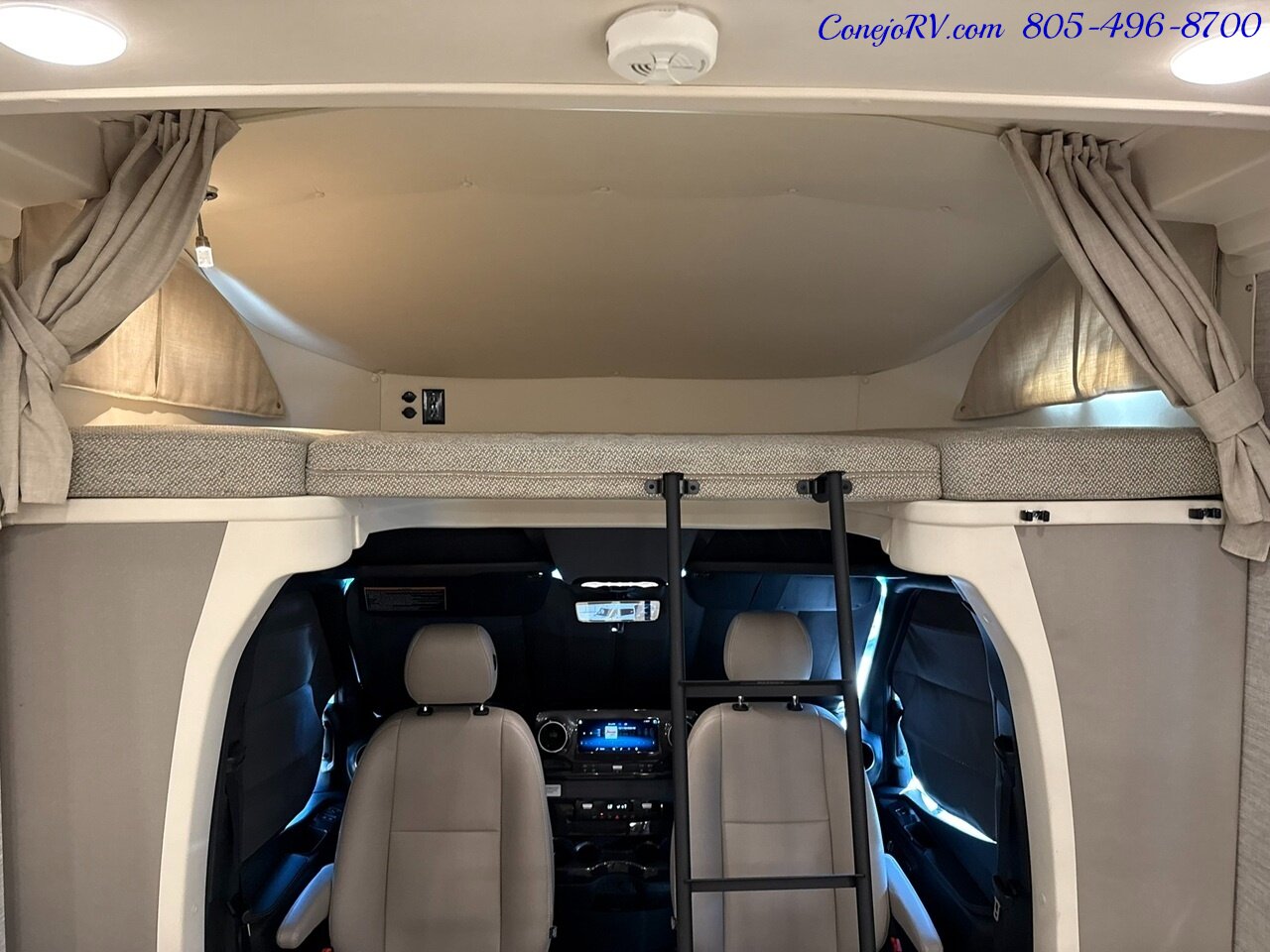 2024 Winnebago View 24D Full Wall Slide-Out Mercedes Turbo Diesel Full Body Paint - Photo 34 - Thousand Oaks, CA 91360