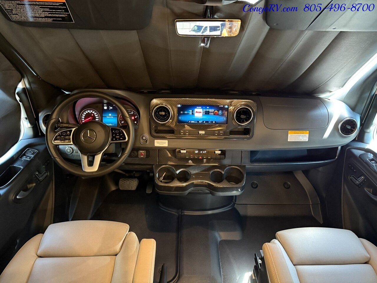 2024 Winnebago View 24D Full Wall Slide-Out Mercedes Turbo Diesel Full Body Paint - Photo 36 - Thousand Oaks, CA 91360