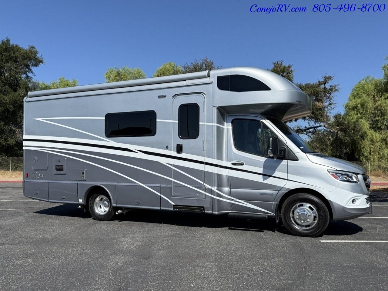 2024 Winnebago View 24D Full Wall Slide-Out Mercedes Turbo Diesel Full Body Paint - Photo 3 - Thousand Oaks, CA 91360