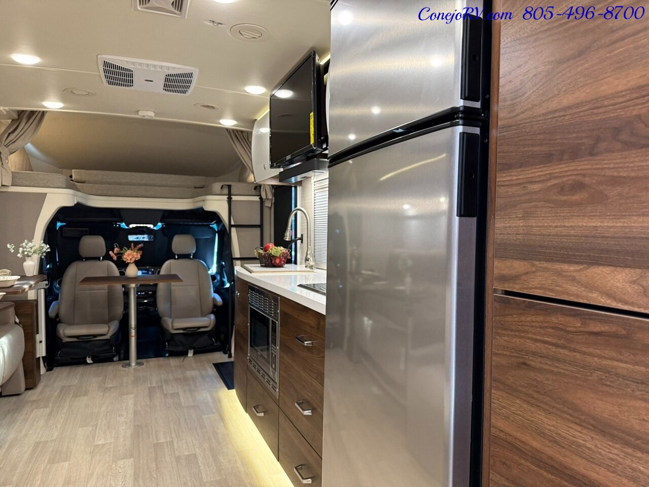 2024 Winnebago View 24D Full Wall Slide-Out Mercedes Turbo Diesel Full Body Paint - Photo 28 - Thousand Oaks, CA 91360
