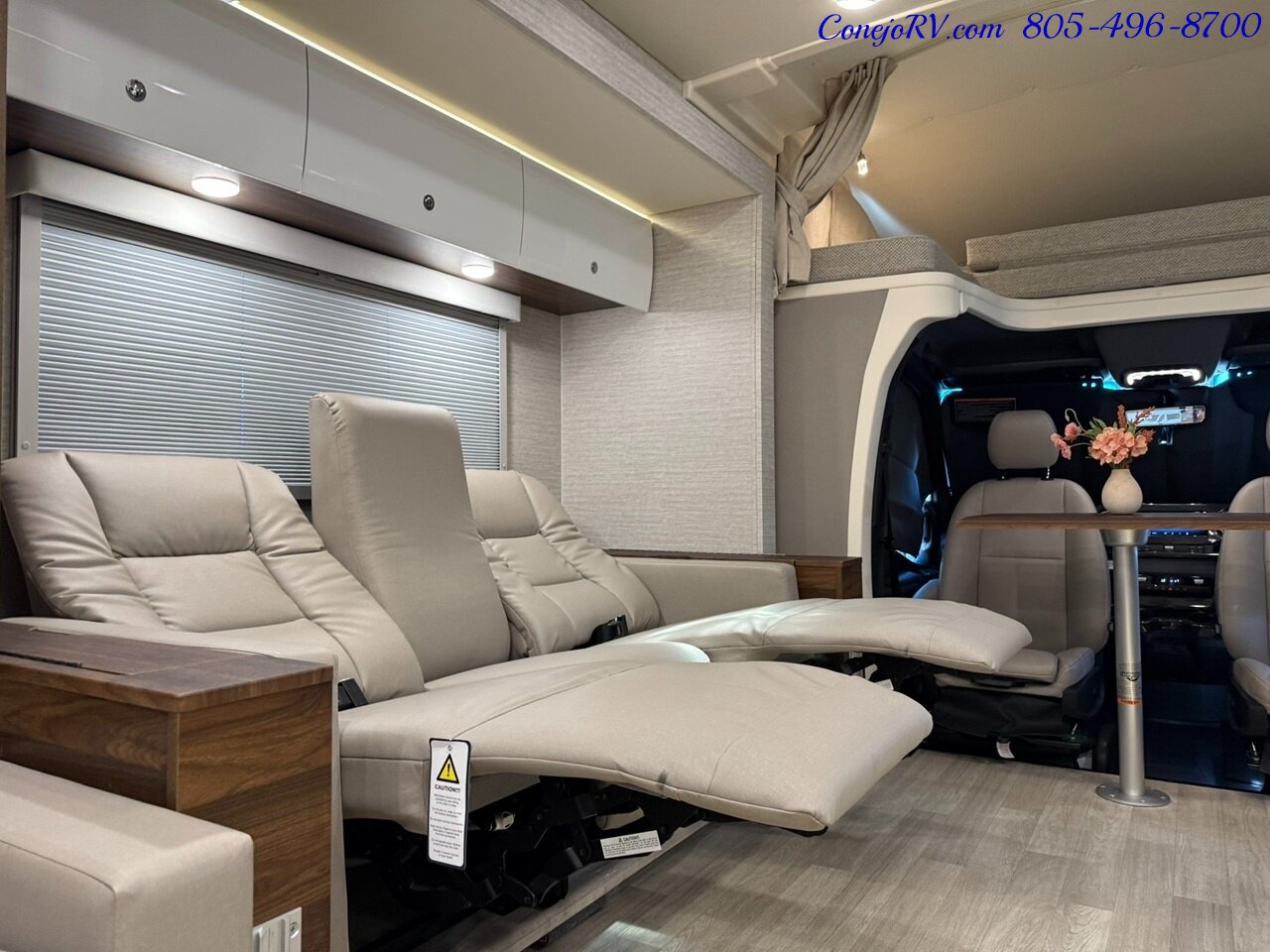 2024 Winnebago View 24D Full Wall Slide-Out Mercedes Turbo Diesel Full Body Paint - Photo 31 - Thousand Oaks, CA 91360