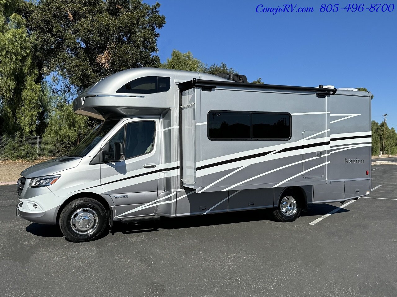 2024 Winnebago Navion 24J Horseshoe Dinette Mercedes Turbo Diesel Full Body   - Photo 1 - Thousand Oaks, CA 91360