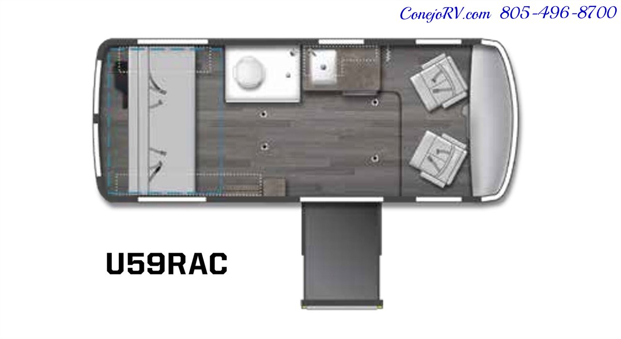 2024 Winnebago Roam 59RZ Accessibility Power Lift Power Lounge Full Galley - Photo 40 - Thousand Oaks, CA 91360