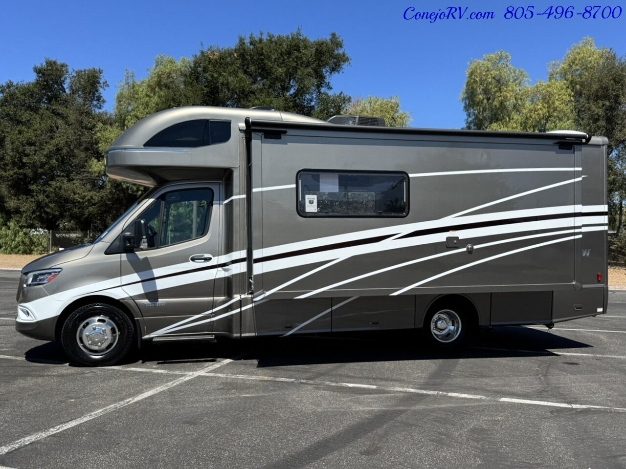 2023 Winnebago View 24DD Full Wall Slide-Out Mercedes Turbo Diesel  Full Body Paint 8K Miles - Photo 1 - Thousand Oaks, CA 91360