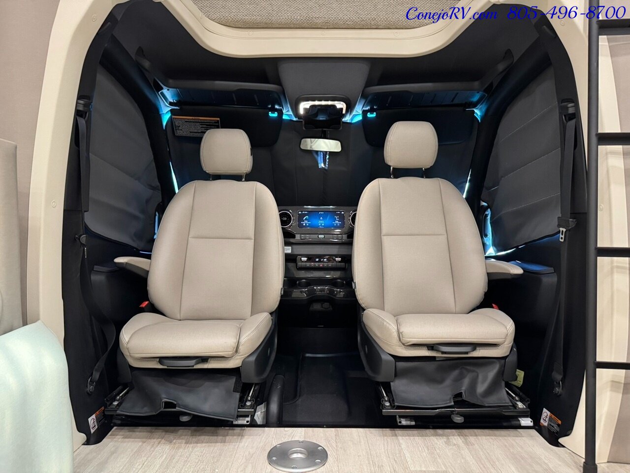 2023 Winnebago View 24DD Full Wall Slide-Out Mercedes Turbo Diesel  Full Body Paint 8K Miles - Photo 32 - Thousand Oaks, CA 91360