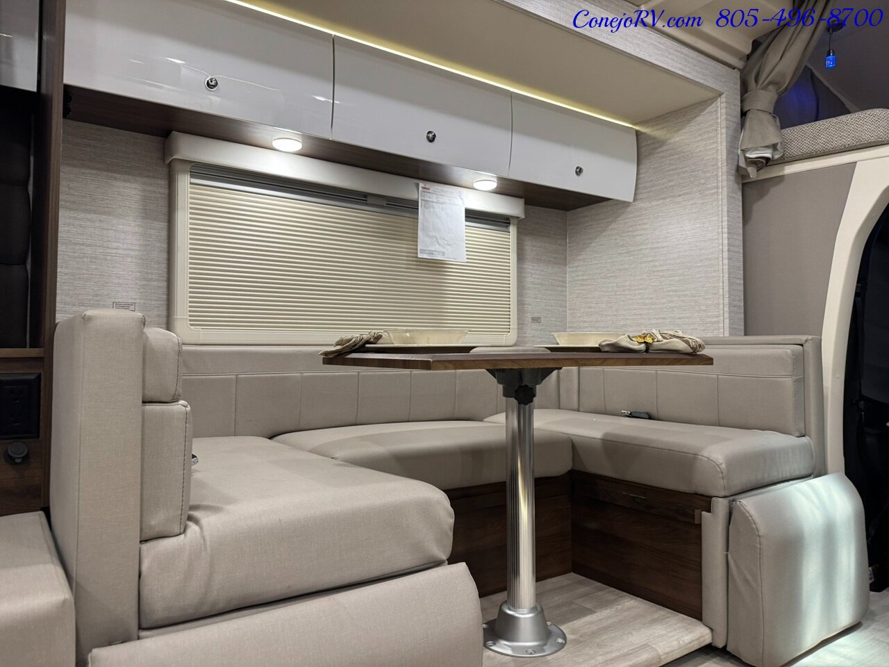 2023 Winnebago View 24DD Full Wall Slide-Out Mercedes Turbo Diesel  Full Body Paint 8K Miles - Photo 9 - Thousand Oaks, CA 91360