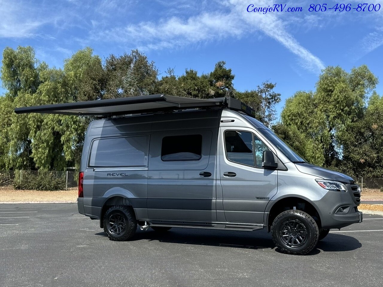 2025 Winnebago Revel 44E AWD Sprinter Mercedes Turbo Diesel, 8.4KWH  Lithionics System - Photo 41 - Thousand Oaks, CA 91360