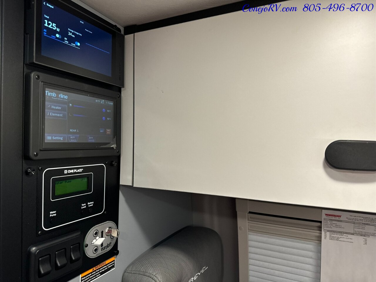 2025 Winnebago Revel 44E AWD Sprinter Mercedes Turbo Diesel, 8.4KWH  Lithionics System - Photo 9 - Thousand Oaks, CA 91360