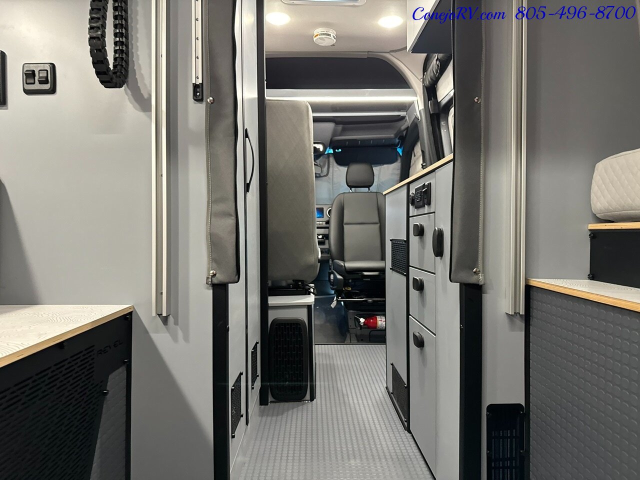 2025 Winnebago Revel 44E AWD Sprinter Mercedes Turbo Diesel, 8.4KWH  Lithionics System - Photo 27 - Thousand Oaks, CA 91360