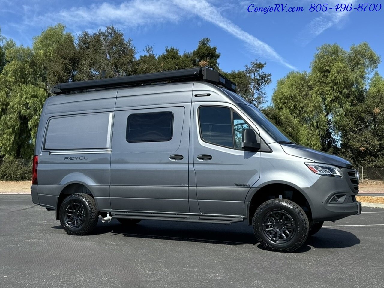 2025 Winnebago Revel 44E AWD Sprinter Mercedes Turbo Diesel, 8.4KWH  Lithionics System - Photo 3 - Thousand Oaks, CA 91360