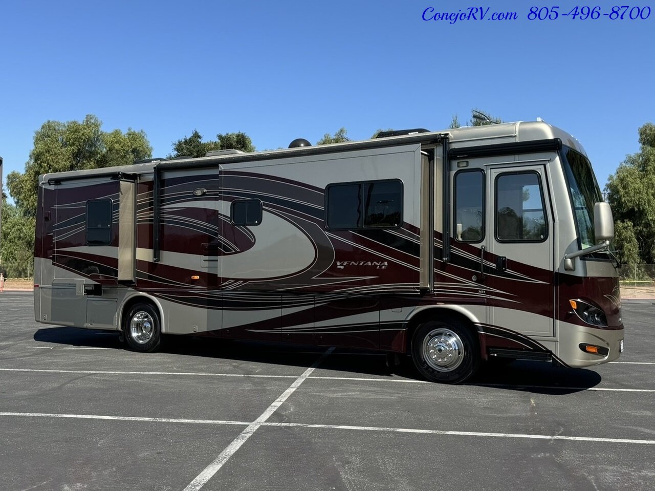 2012 Newmar Ventana LE 3634 340HP Cummins ISB Turbo Diesel Pusher Quad Slides  Full Body Paint 37K Miles - Photo 3 - Thousand Oaks, CA 91360