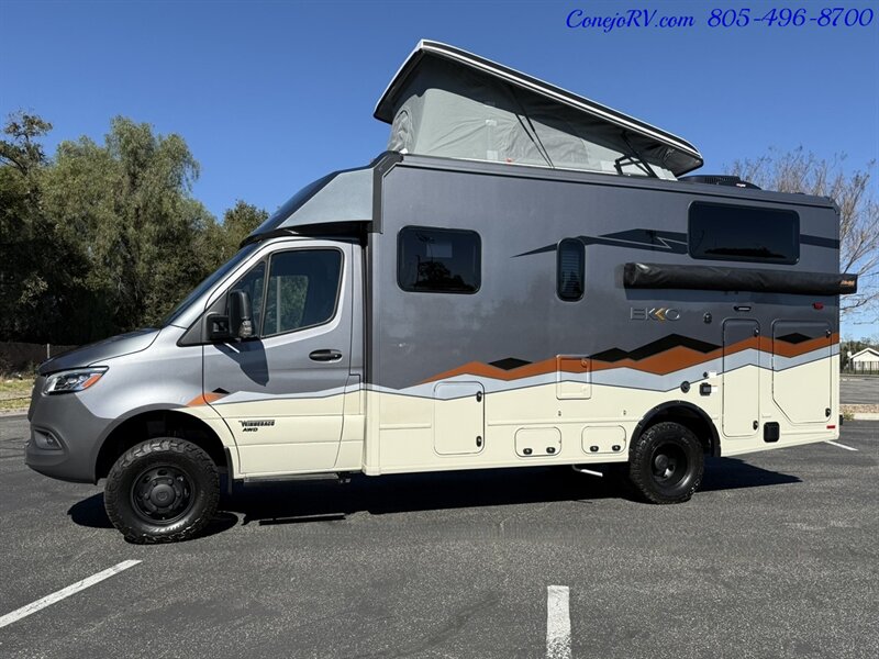 2026 Winnebago Ekko 23B Mercedes Sprinter Lithium Power All Wheel Drive  Pop Top