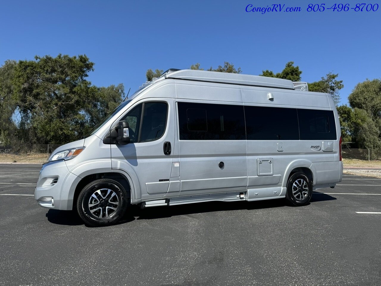 2024 Roadtrek Pivot Slumber 3500 EXT 600AH Lithium System Twin Beds or King  Pop Top - Photo 46 - Thousand Oaks, CA 91360