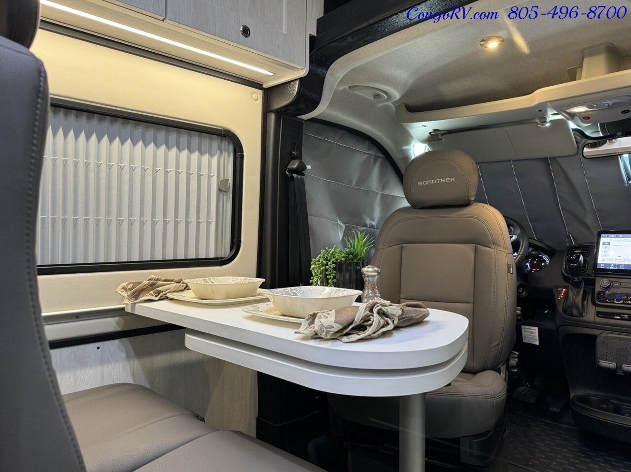 2024 Roadtrek Pivot Slumber 3500 EXT 600AH Lithium System Twin Beds or King  Pop Top - Photo 12 - Thousand Oaks, CA 91360