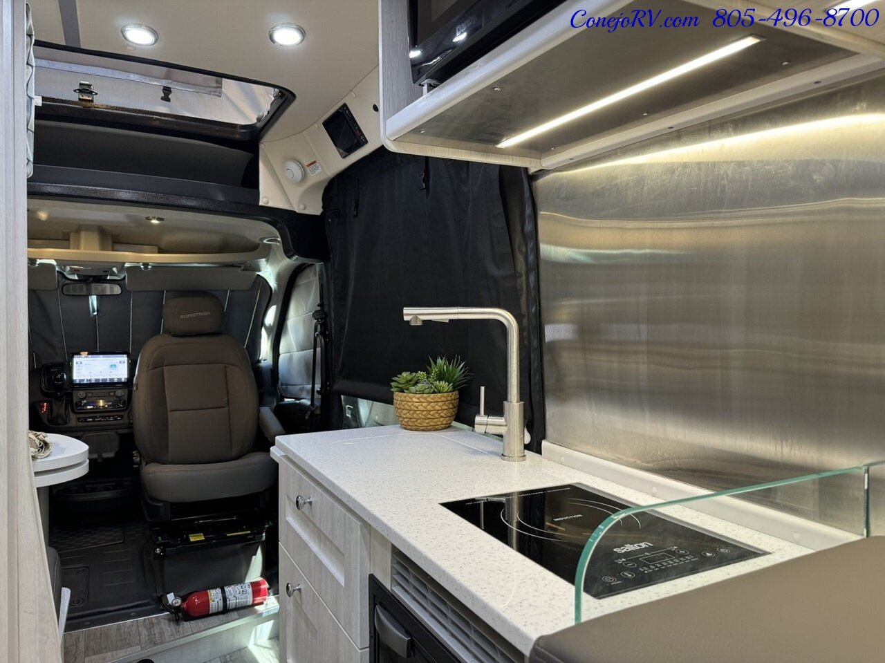 2024 Roadtrek Pivot Slumber 3500 EXT 600AH Lithium System Twin Beds or King  Pop Top - Photo 33 - Thousand Oaks, CA 91360