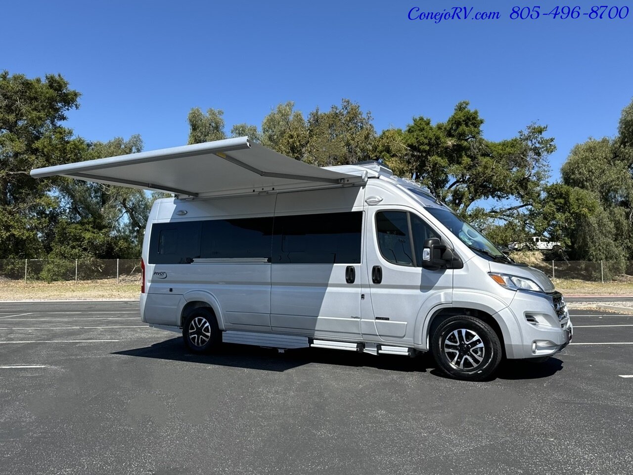 2024 Roadtrek Pivot Slumber 3500 EXT 600AH Lithium System Twin Beds or King  Pop Top - Photo 47 - Thousand Oaks, CA 91360