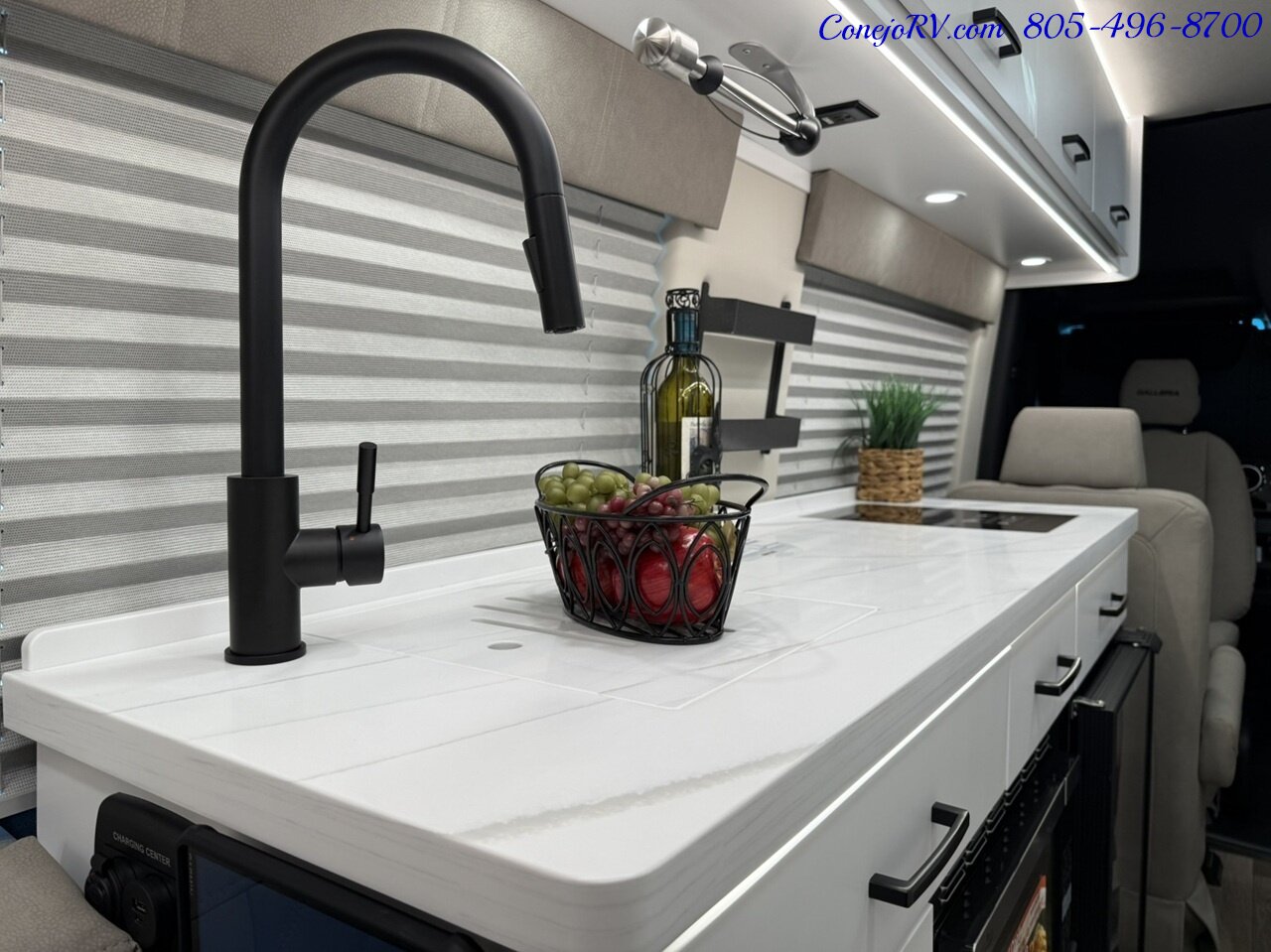2026 Coachmen Galleria 24Q Quad Captain Seats Power Rear Lounge Mercedes  Turbo Diesel Sprinter - Photo 14 - Thousand Oaks, CA 91360