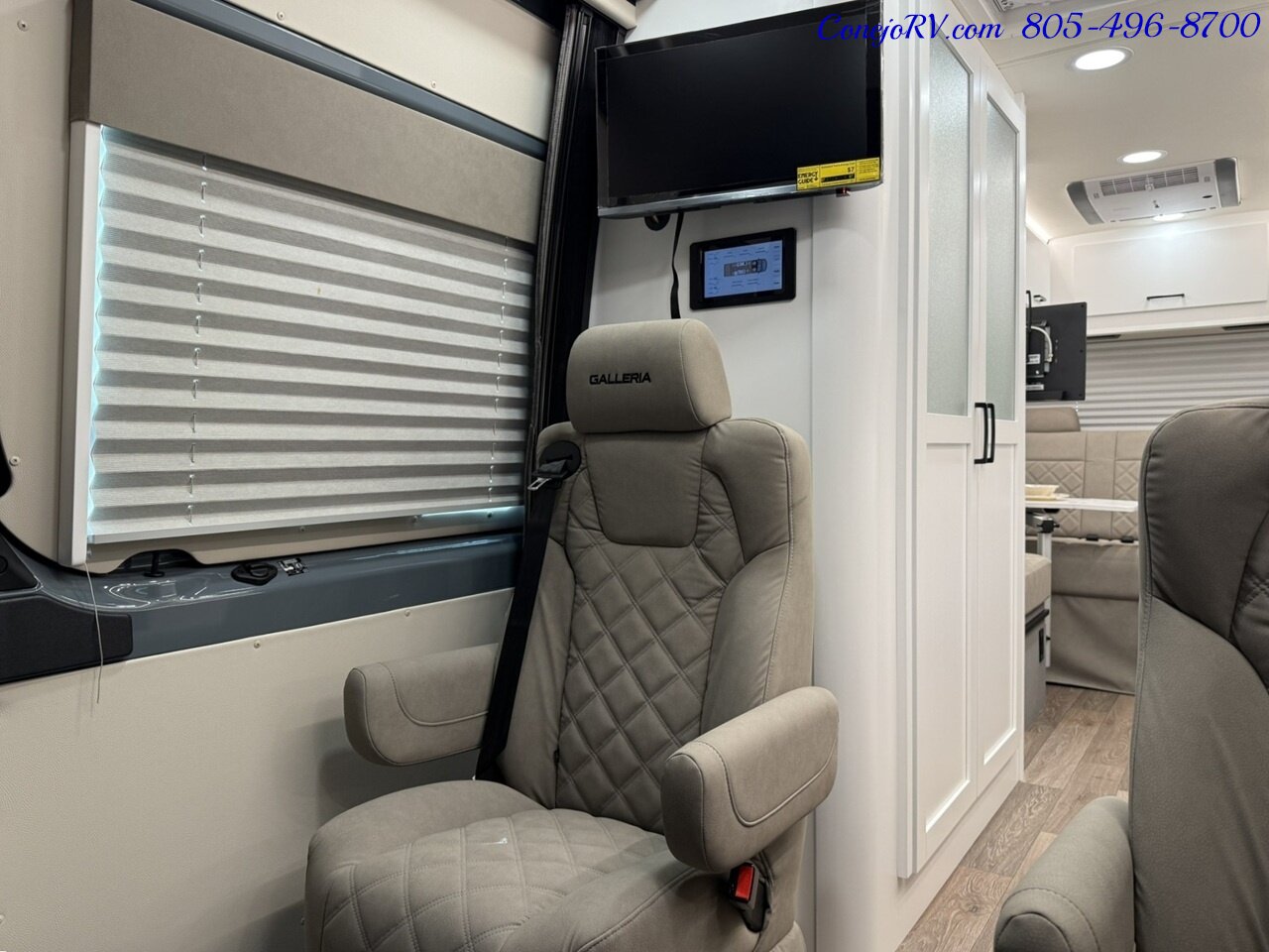 2026 Coachmen Galleria 24Q Quad Captain Seats Power Rear Lounge Mercedes  Turbo Diesel Sprinter - Photo 7 - Thousand Oaks, CA 91360