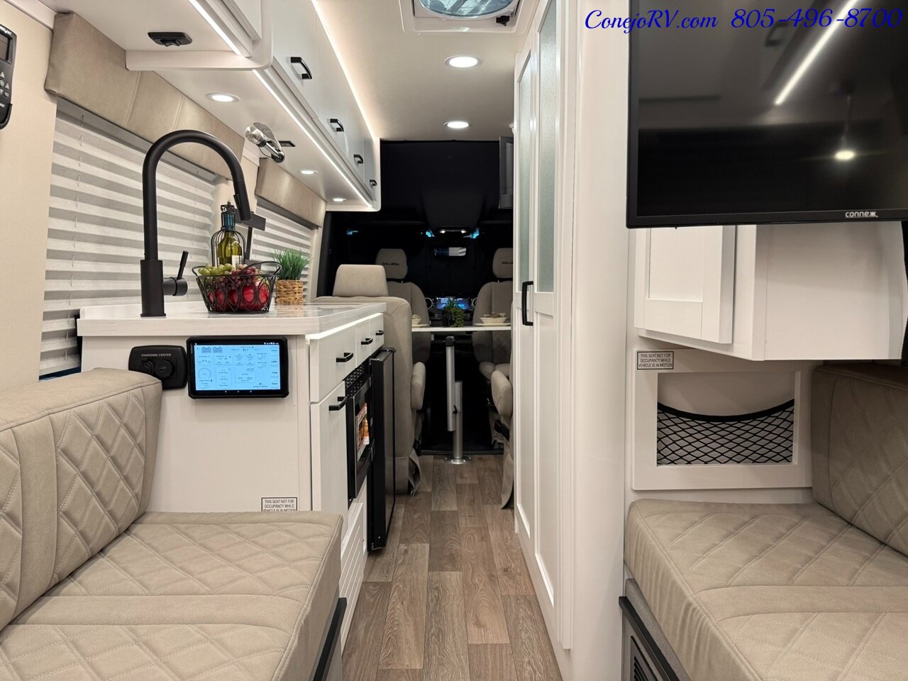2026 Coachmen Galleria 24Q Quad Captain Seats Power Rear Lounge Mercedes  Turbo Diesel Sprinter - Photo 27 - Thousand Oaks, CA 91360