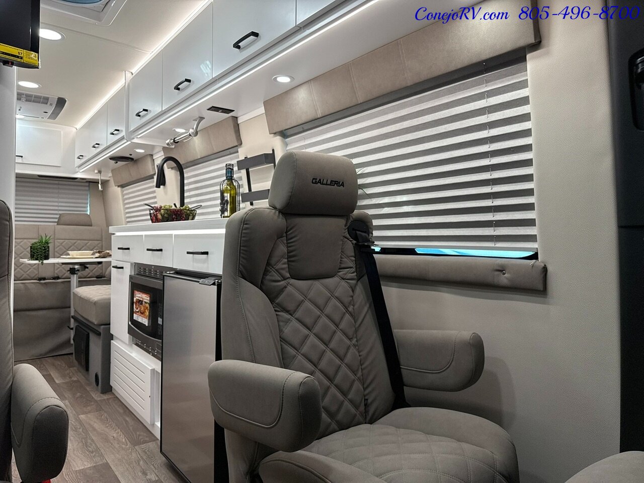 2026 Coachmen Galleria 24Q Quad Captain Seats Power Rear Lounge Mercedes  Turbo Diesel Sprinter - Photo 6 - Thousand Oaks, CA 91360