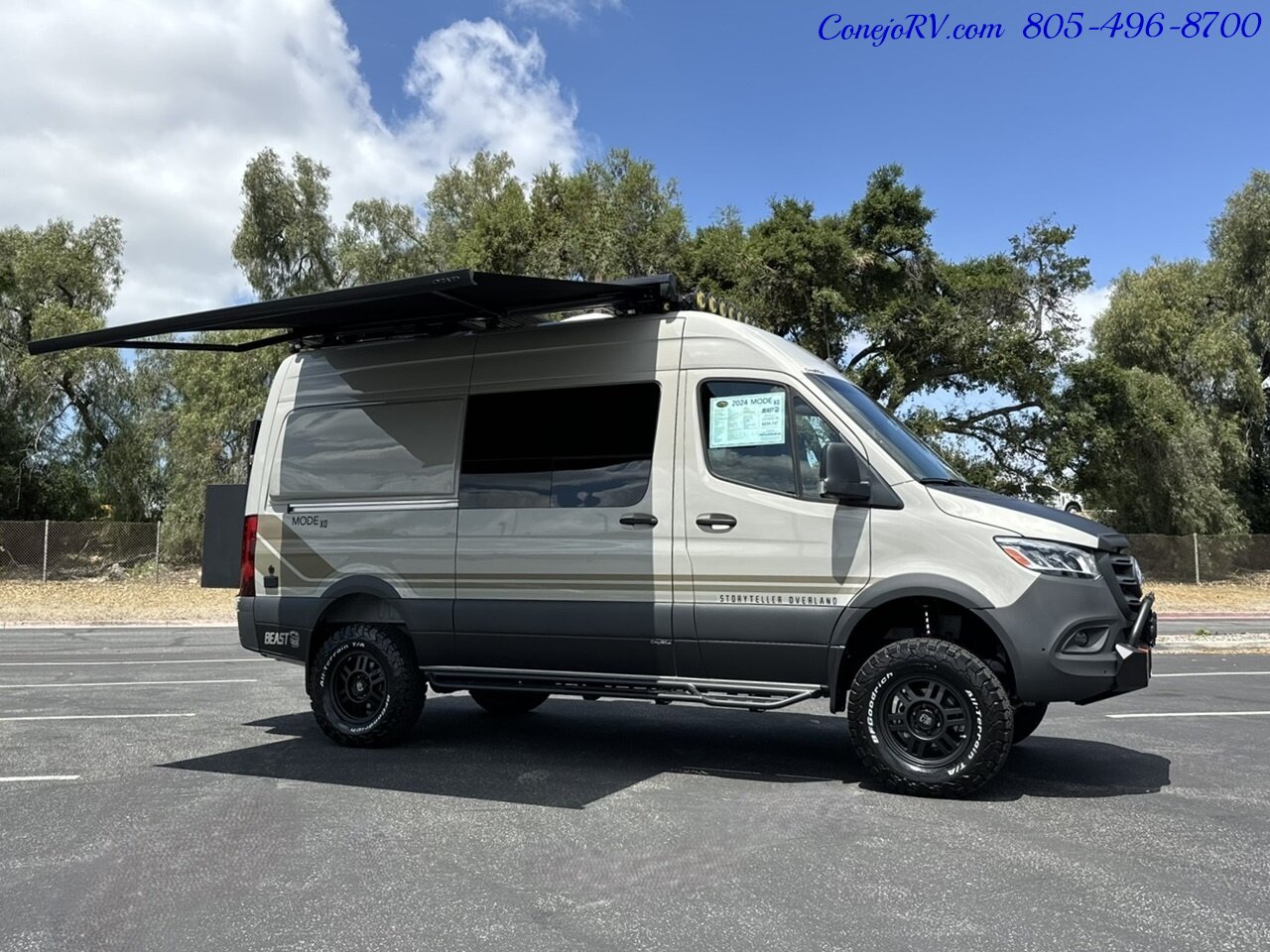 2024 Storyteller Overland Beast Mode XO AWD Lithonics Lithium System Mercedes Sprinter  Chassis Turbo Diesel - Photo 44 - Thousand Oaks, CA 91360