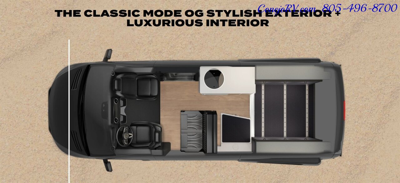 2025 Storyteller Overland Classic Mode OG AWD Lithonics Lithium System Mercedes Sprinter Turbo Diesel - Photo 49 - Thousand Oaks, CA 91360