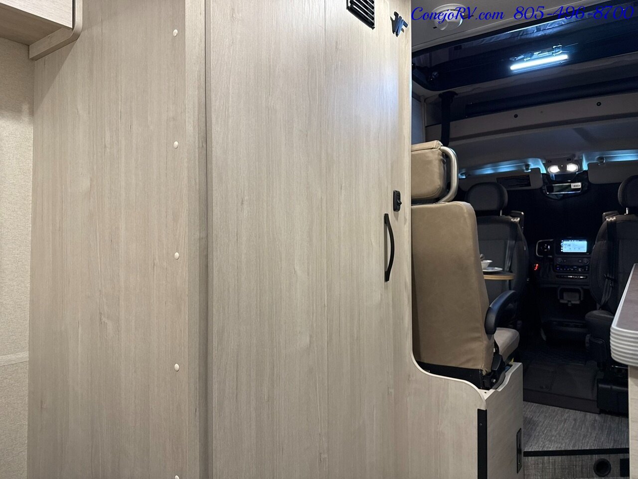 2026 Winnebago Solis 59P **NEW FOR 2026 2.8KW GENERATOR**Pop Top Full  Galley Convertible SOFA Roof AC - Photo 23 - Thousand Oaks, CA 91360