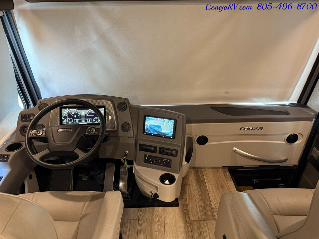 2023 Winnebago Forza 38W Triple Slide Outs Bunkhouse Loft Bed 2 Bath  Cummins Turbo Diesel 45k Miles - Photo 41 - Thousand Oaks, CA 91360