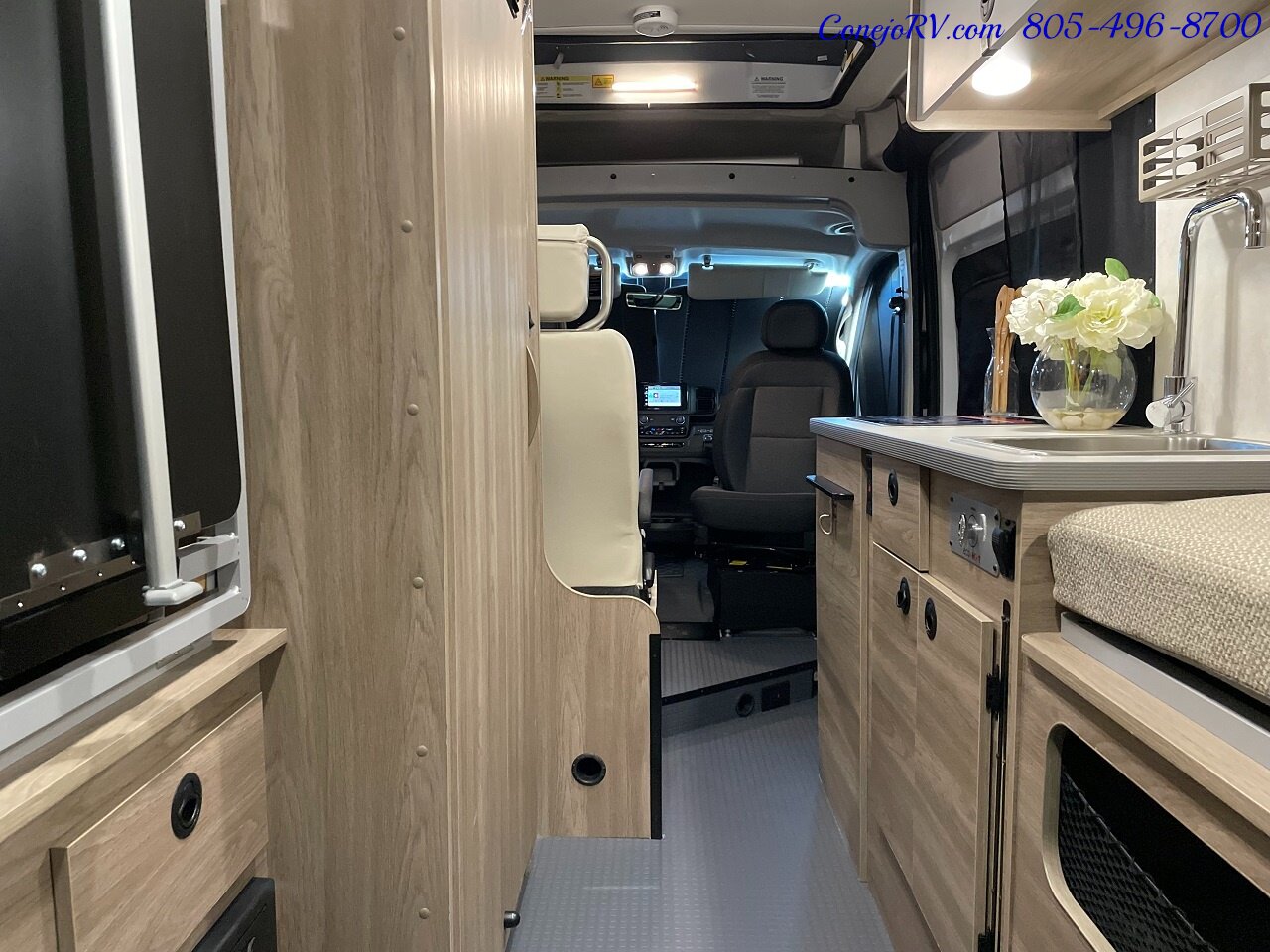 2023 WINNEBAGO Solis 59P Murphy Bed Pop Top Full Galley New Chassis  Adaptive Cruise - Photo 23 - Thousand Oaks, CA 91360