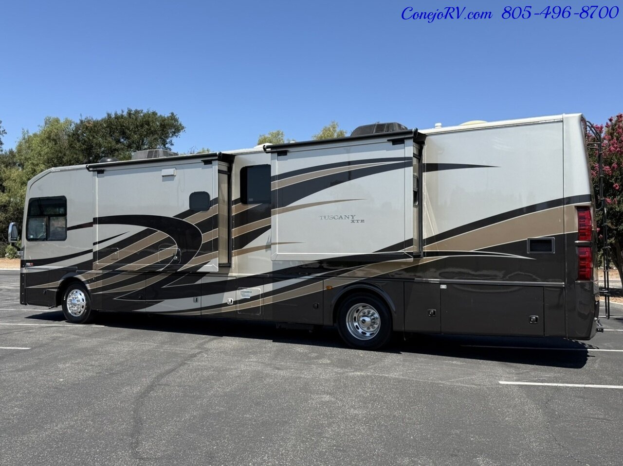 2014 Thor Tuscany 40EX Cummins ISB Diesel Engine Triple Slide Outs King  Bed Bath & 1/2 Full Body Paint 34K Miles - Photo 2 - Thousand Oaks, CA 91360