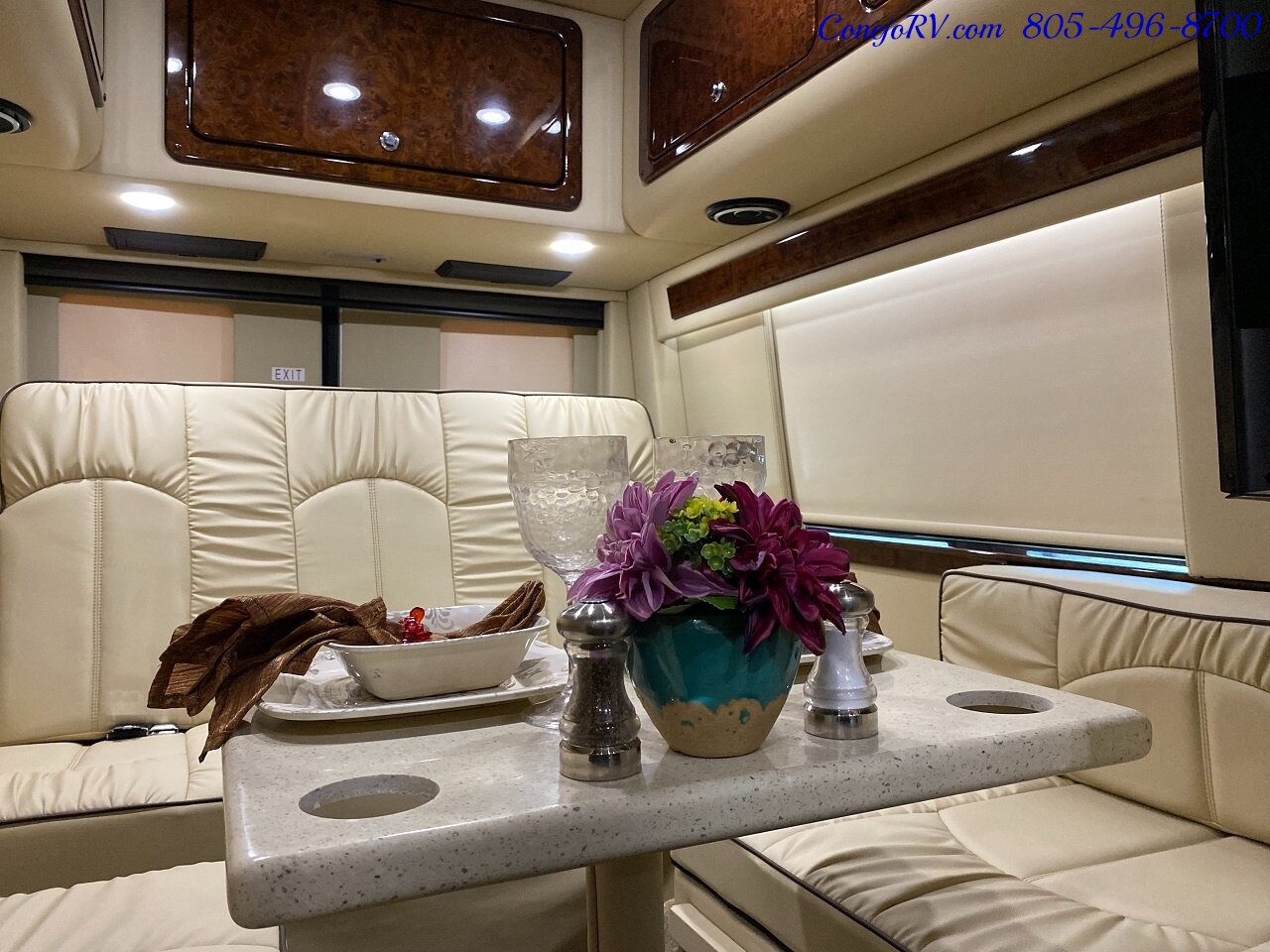 2020 American Coach Patriot By Midwest Automotive Designs 144 MD4 Mercedes Turbo Diesel Power 5K Miles   - Photo 21 - Thousand Oaks, CA 91360